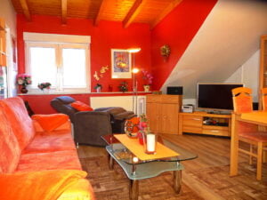 Wohnbereich Sessel aufgeklappt